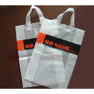 Trifold Handle Plastic Bags